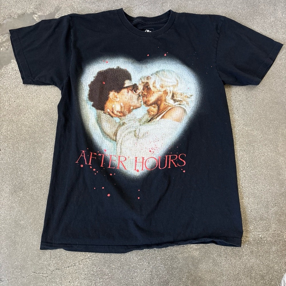 Black Graphic Tee - After Hours